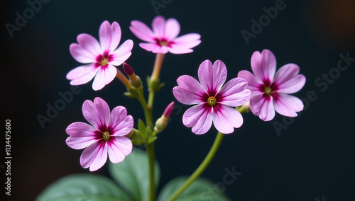 cardamine pentaphyllos forest flowers match dark moody floral background