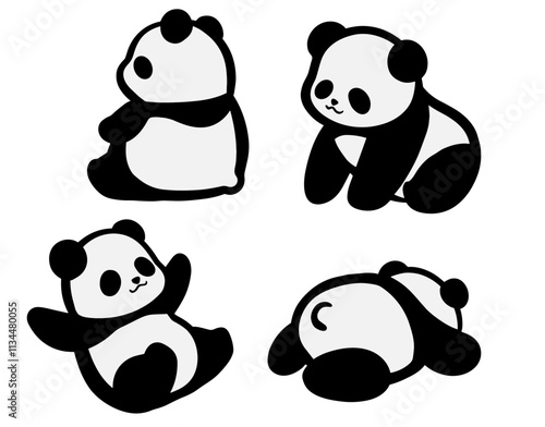 cute panda photo