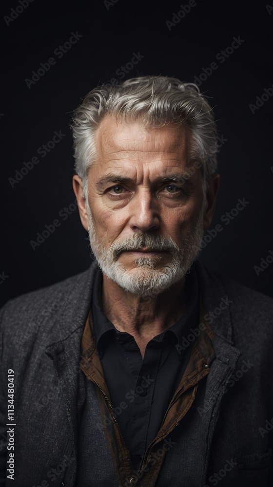 portrait of a senior man portrait of a senior man