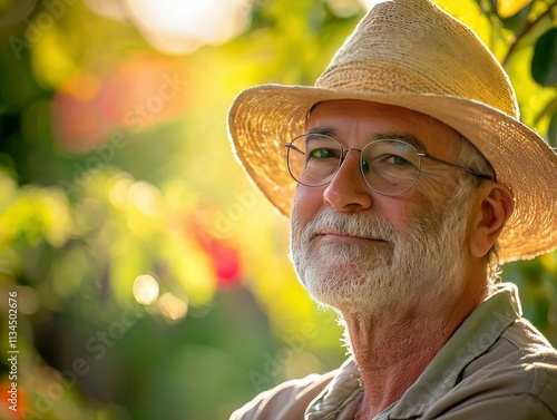 Senior Man Portrait photo