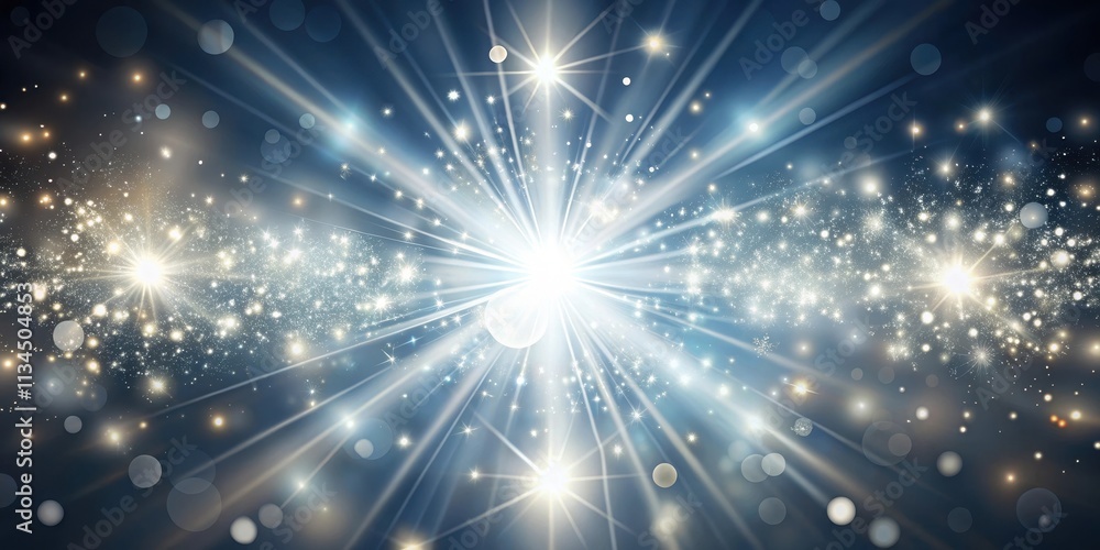 Abstract light burst with silver sparkle shining brightly , abstract, light burst, silver, sparkle, shimmer, radiant Abstract light burst with silver sparkle shining brightly , abstract, light burst, silver, sparkle, shimmer, radiant