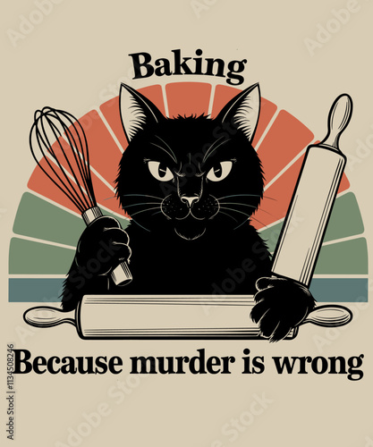 Baking because murder is wrong