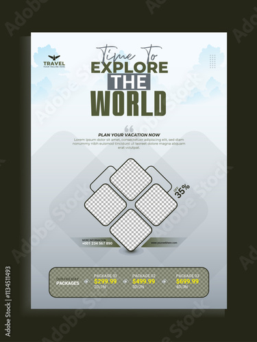 Travel Flyer Design Template