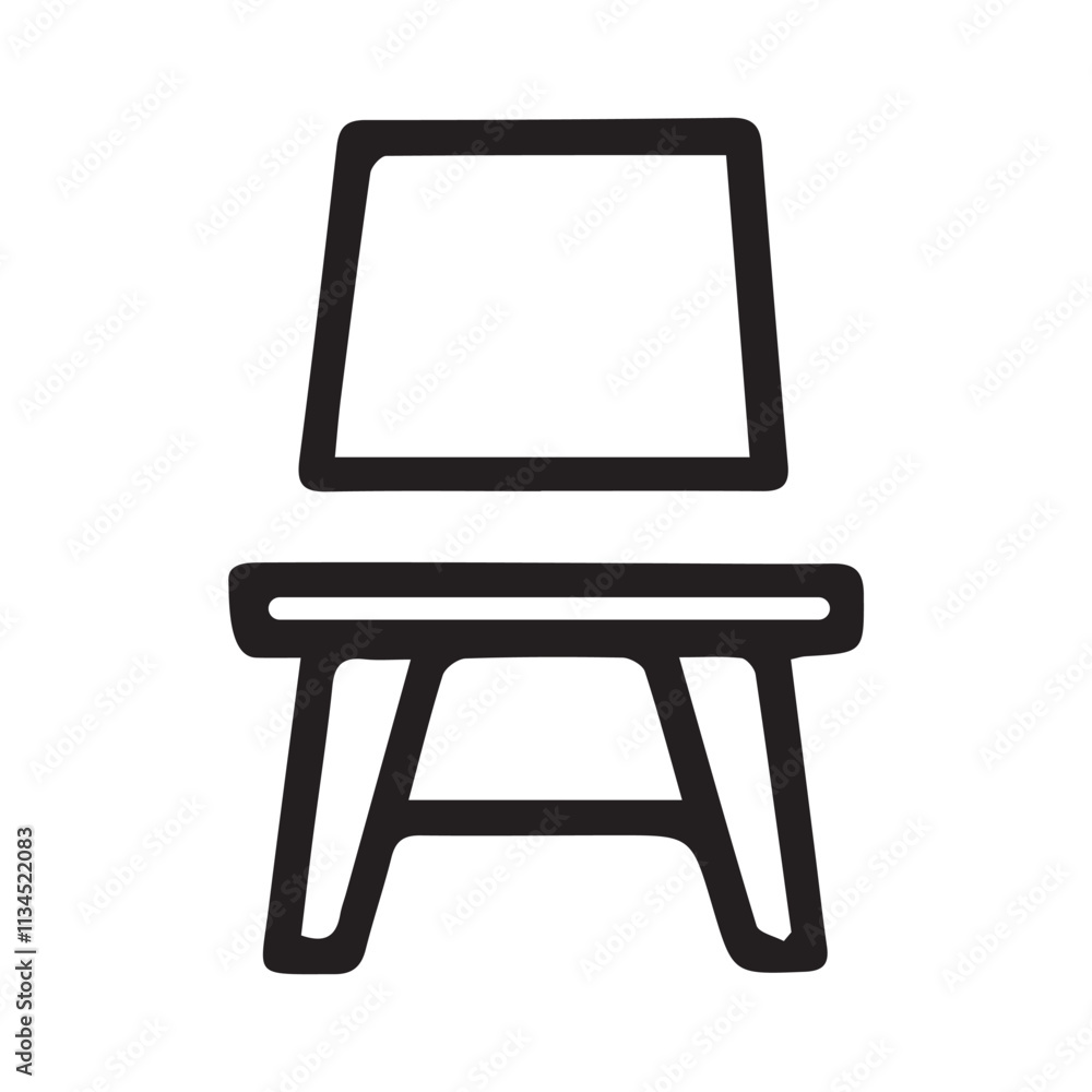 Vector illustration, chair icon design Vector illustration, chair icon design