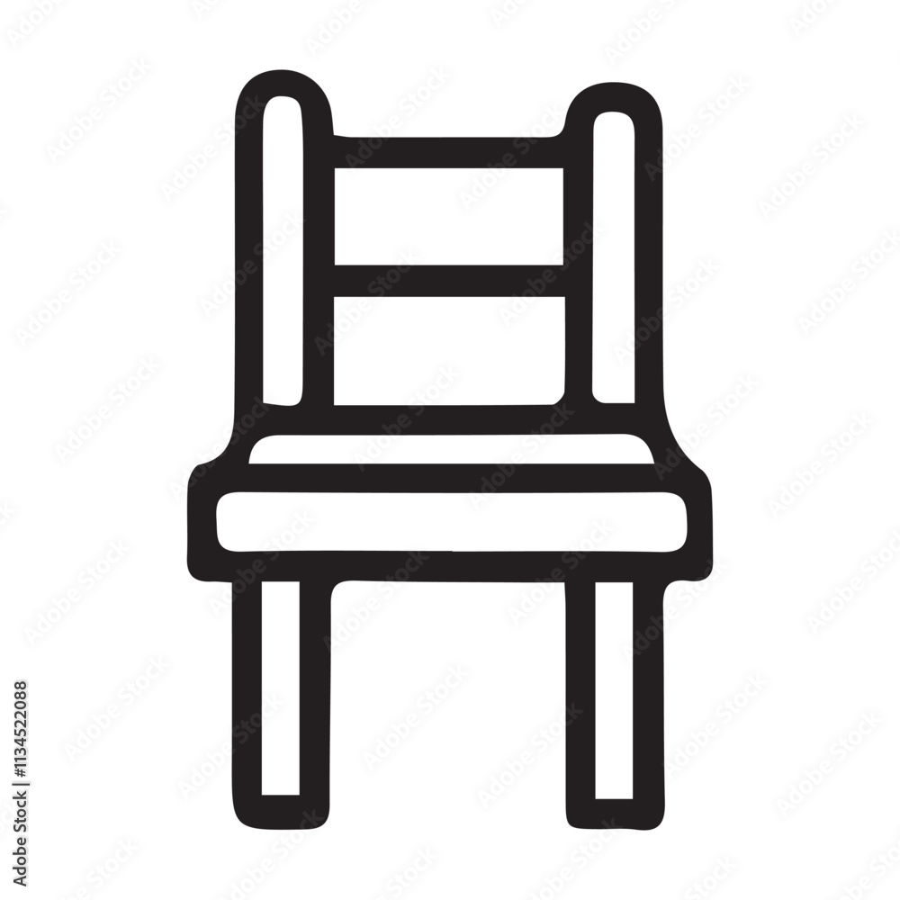 Vector illustration, chair icon design Vector illustration, chair icon design