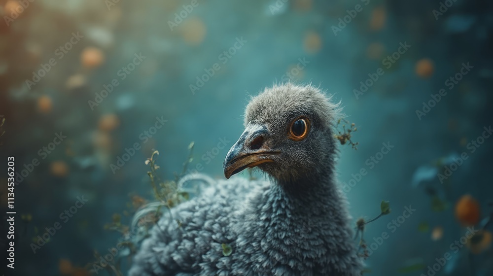 Obraz premium A close up of an emu looking at the camera
