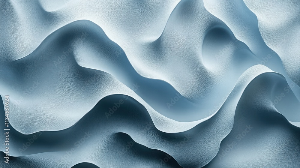 Intricate patterns of flowing textures create a serene and mesmerizing visual experience in soft hues of blue Intricate patterns of flowing textures create a serene and mesmerizing visual experience in soft hues of blue