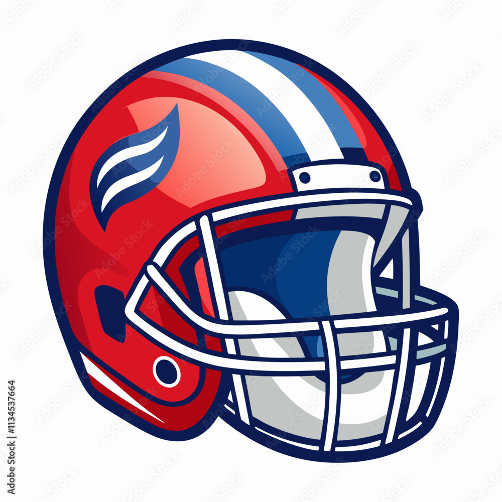 American football player helmet ,background white American football player helmet ,background white