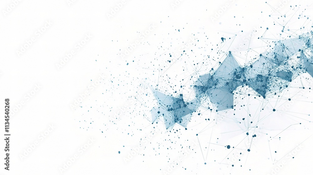 Obraz premium Abstract Technology Background with Rising Arrow Design Elements