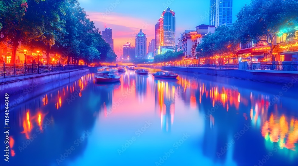 Fototapeta premium - vibrant color palettes