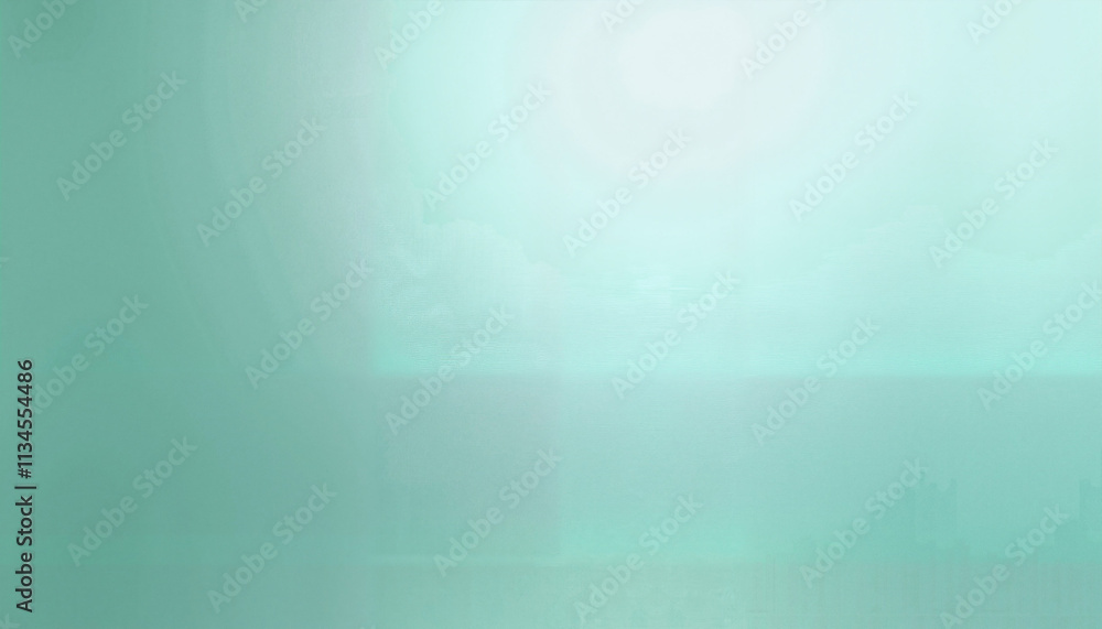 Obraz premium Abstract soft teal background with subtle gradient and smooth texture for design use