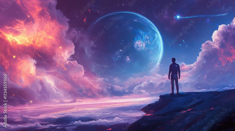 National Personal Space Day background concept