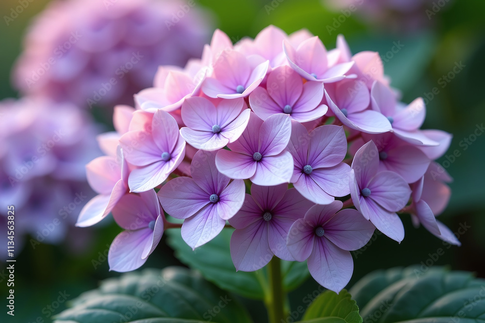 hydrangea flowers look beautiful viewed closely artificial hydrangea flowers look beautiful viewed closely artificial