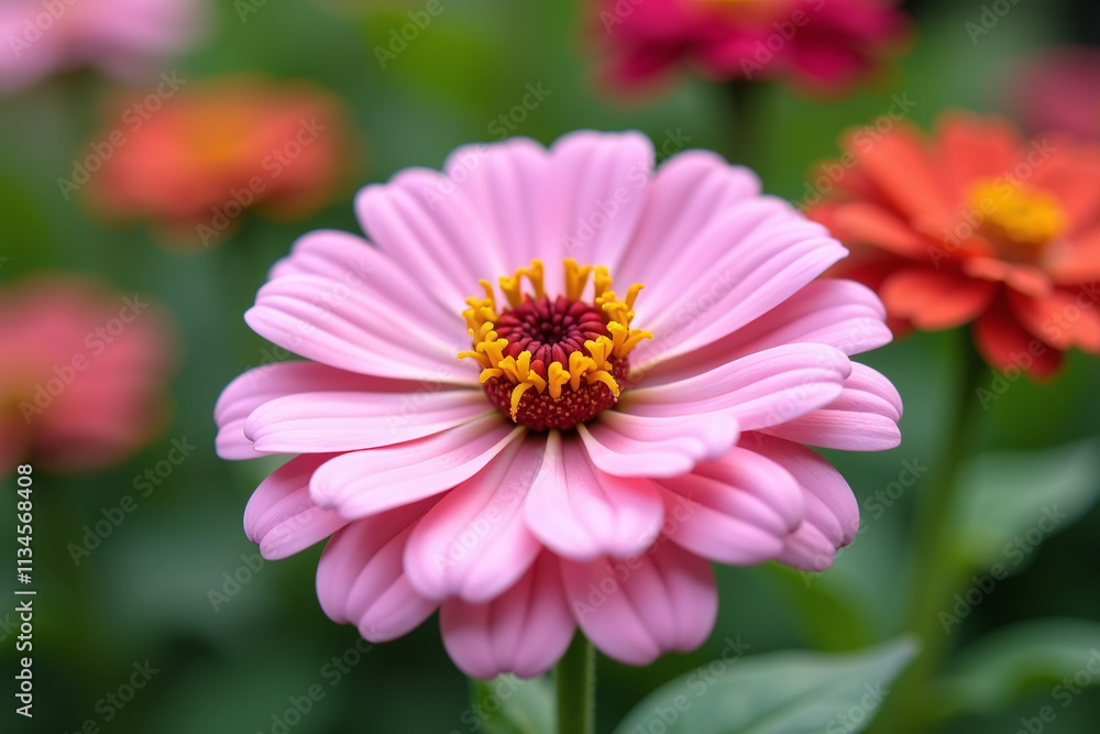 pastel colored zinnias fill fall garden delicate pink pastel colored zinnias fill fall garden delicate pink