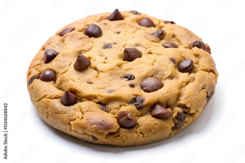 Chocolate chip cookies isolated Chocolate chip cookies isolated