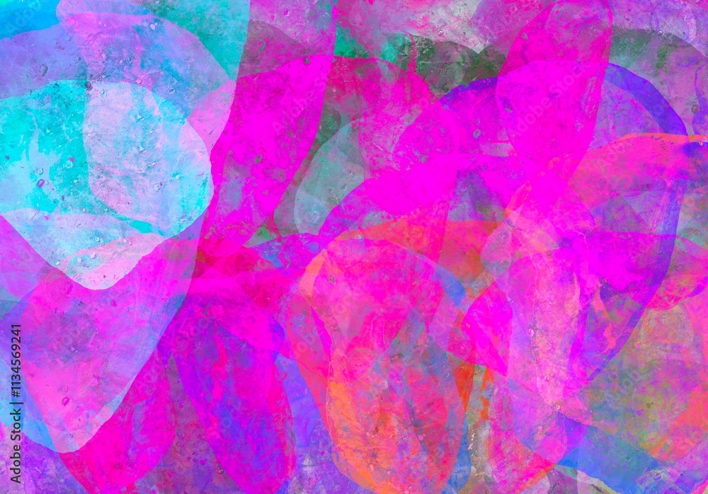 Pink collage image background Pink collage image background