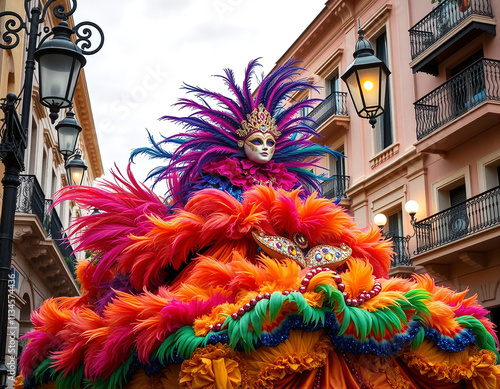 Carnival with Mask