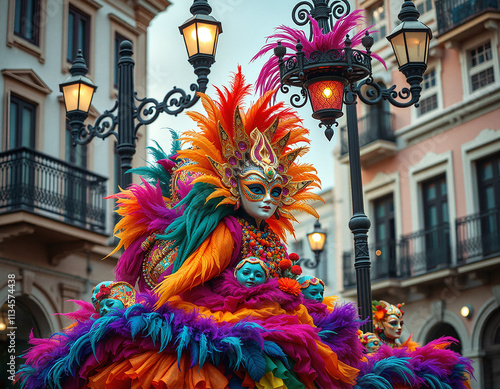 Carnival with Mask