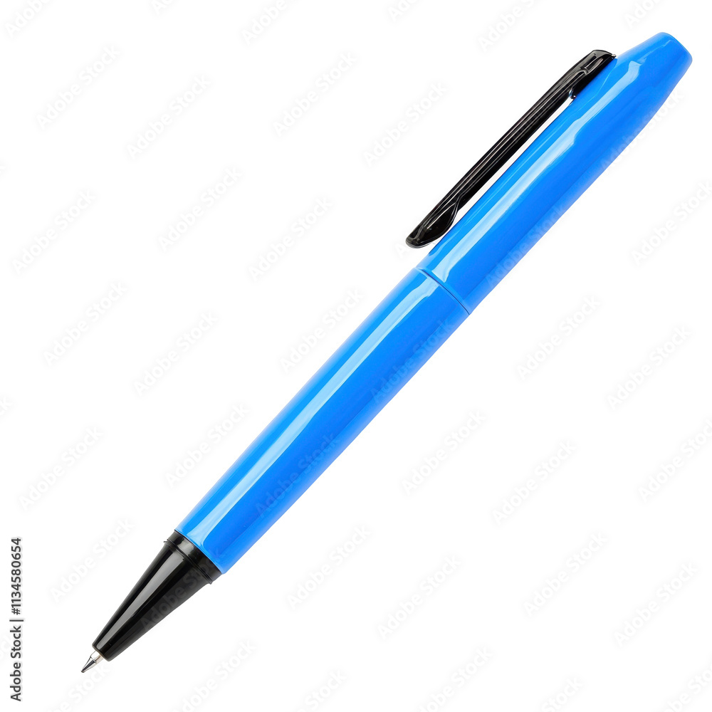 Blue Pen Isolated on PNG Transparent Background Blue Pen Isolated on PNG Transparent Background