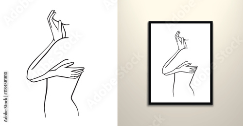 Naked Women Figure illustration