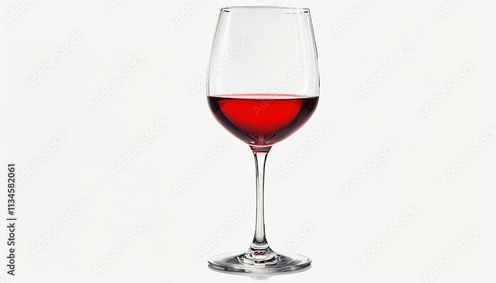 Wine Glass. Created with Generative AI Technology Wine Glass. Created with Generative AI Technology