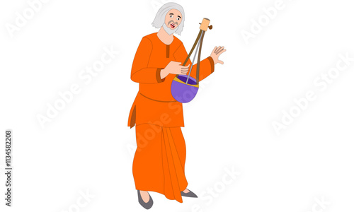 Aktara 2d character for animation