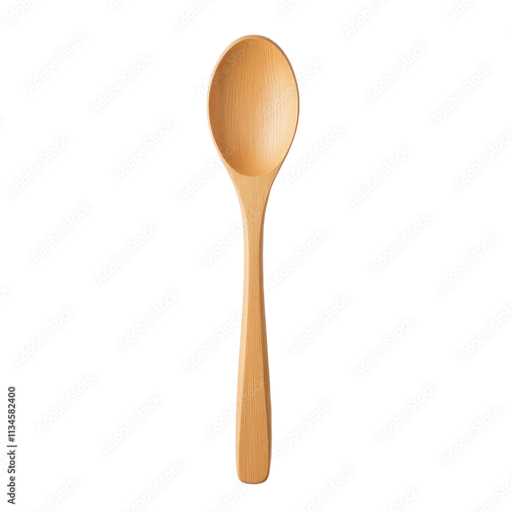 Wooden Spoon and Fork Isolated on Transparent Background for Culinary Use Wooden Spoon and Fork Isolated on Transparent Background for Culinary Use
