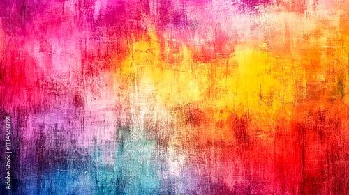 Abstract painted background stock photo with vibrant colors and textured artistic design