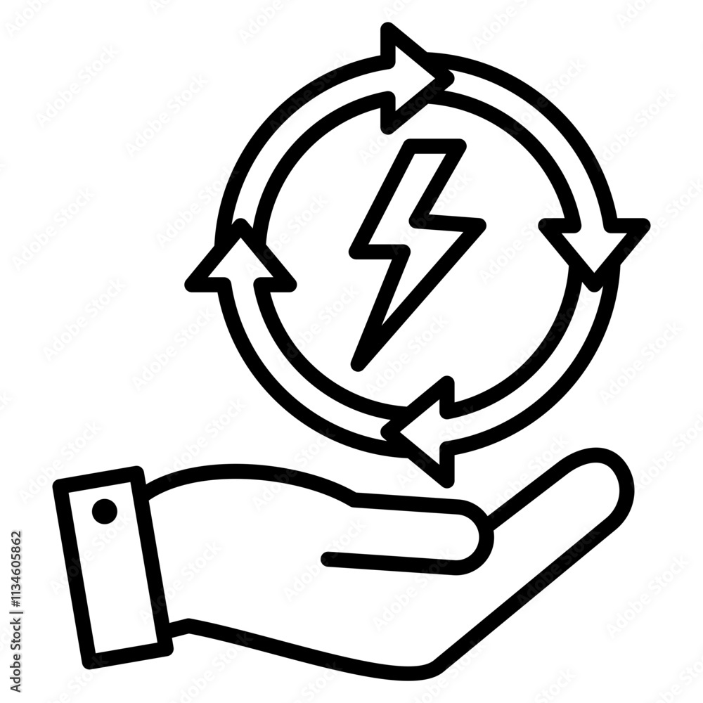 Energy Efficiency Icon Element For Design Energy Efficiency Icon Element For Design