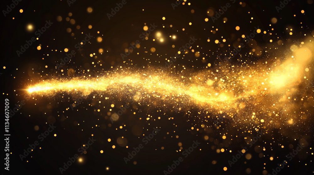 Yellow sparkling light effects set isolated on transparent background. Vector realistic illustration of bright burning firework, welding fire, holiday party, birthday celebration, festival firecracker Yellow sparkling light effects set isolated on transparent background. Vector realistic illustration of bright burning firework, welding fire, holiday party, birthday celebration, festival firecracker