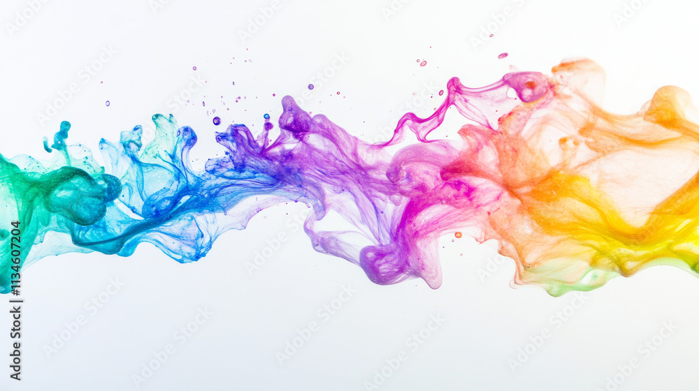 Bursting soap bubbles realistic vector, transparent air sphere of rainbow colors with reflections and highlights deform and explode from blowing wind, illustrations isolated on white background Bursting soap bubbles realistic vector, transparent air sphere of rainbow colors with reflections and highlights deform and explode from blowing wind, illustrations isolated on white background