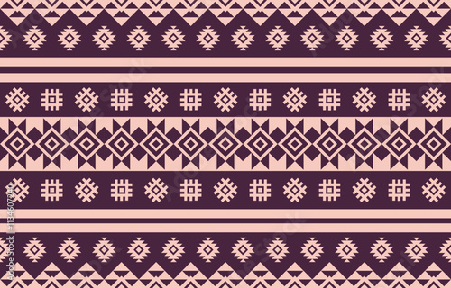 Wallpaper Mural Ethnic Geometric Design.Ethnic Pattern in tribal, folk embroidery abstract art colorful. ornament print. Ethnic Geometric Design for wallpaper,carpet, clothing, fashion, fabric.	 Torontodigital.ca