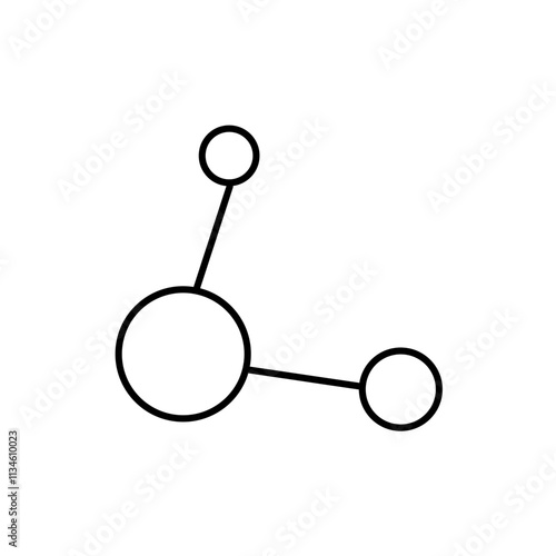 Scientific line icon