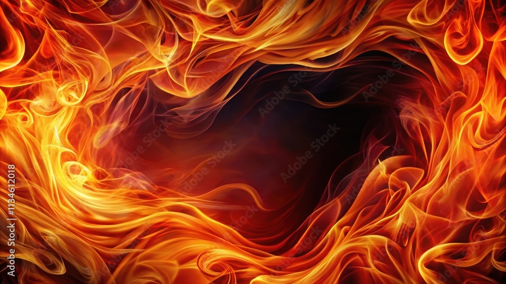 Abstract fire background with swirling orange and red flames , flames, abstract, fire, background, heat, blaze, inferno, hot, burning Abstract fire background with swirling orange and red flames , flames, abstract, fire, background, heat, blaze, inferno, hot, burning