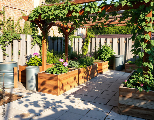 garden in the garden