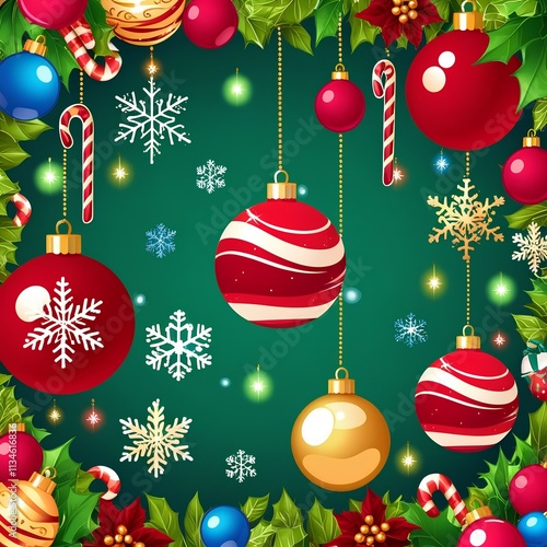Christmas theme Vector elements illustration Design