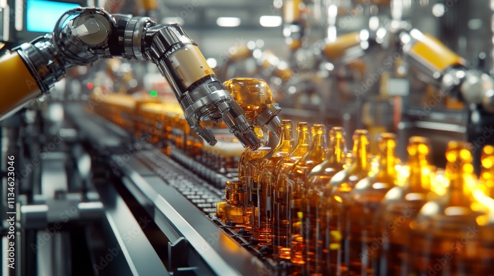 Advanced Robotics in Automated Bottle Production Line Advanced Robotics in Automated Bottle Production Line