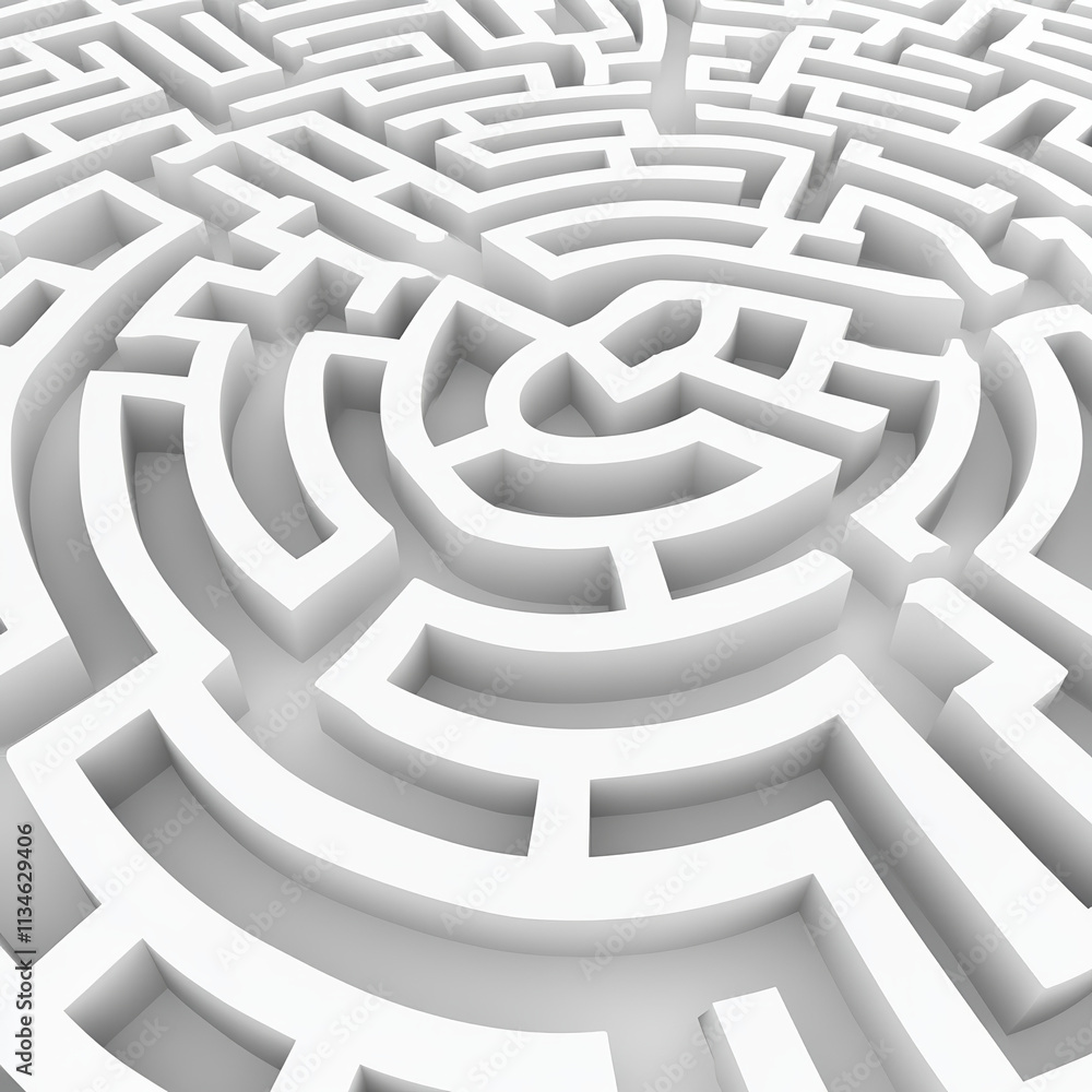 black and white maze black and white maze