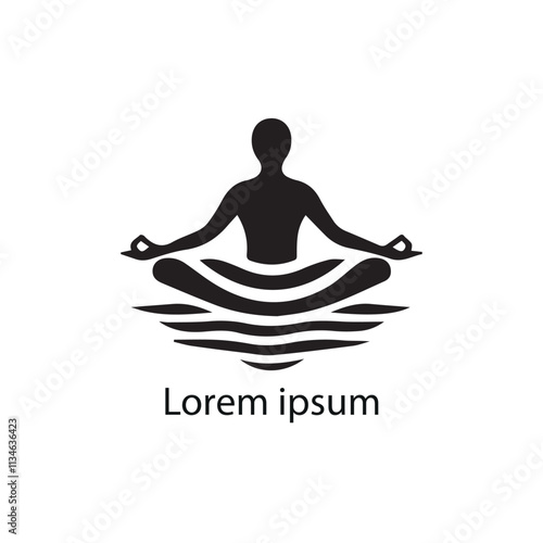 yoga logo vector