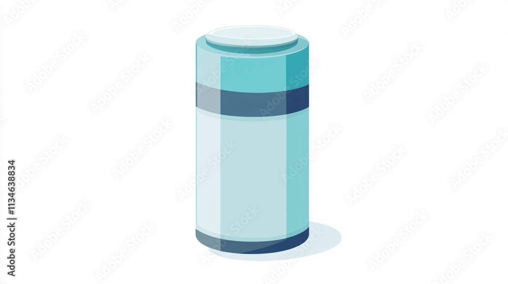 Roll-On Deodorant Vector Illustration for Clean and Fresh Underarms Roll-On Deodorant Vector Illustration for Clean and Fresh Underarms