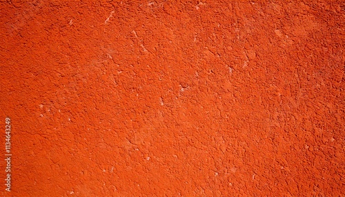 terracotta colored clay wall