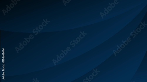 Blue wave abstract background animation