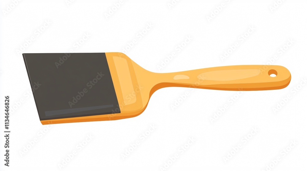 Hand Scraper Tool Icon Vector Isolated 2D Hand Scraper Tool Icon Vector Isolated 2D