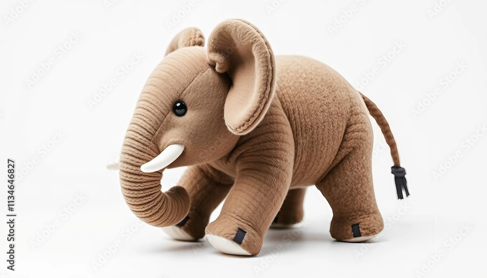 A soft elephant toy for children A soft elephant toy for children