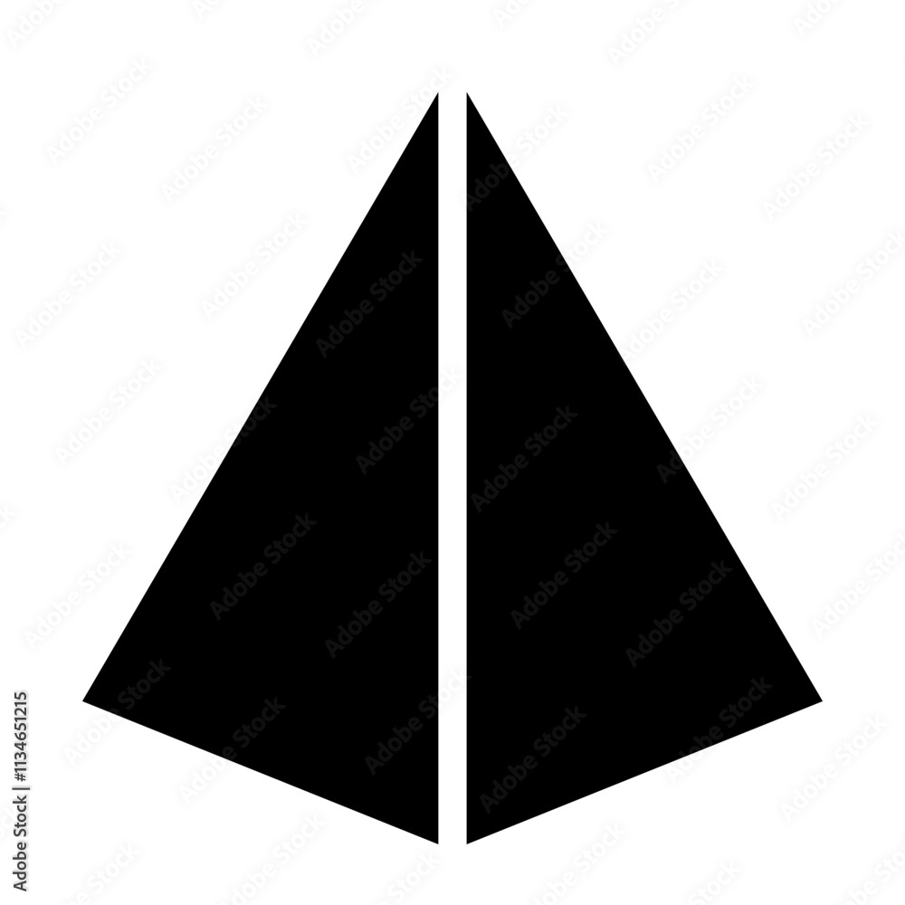 Building Ancient Temple Glyph Icon