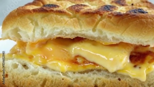 Various delicious foods with melted cheese