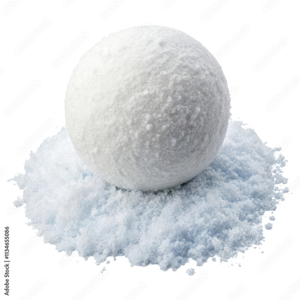 boule de neige isolée boule de neige isolée