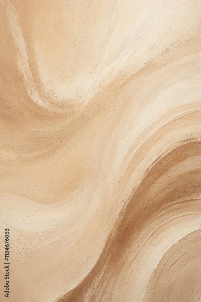 Sandy Beige Gradient with Soft Flowing Texture