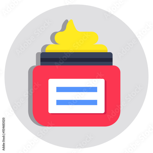 Perfect design icon of cream