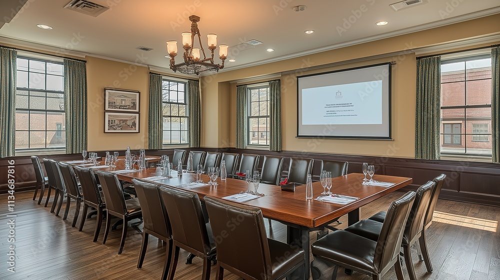 Corporate boardroom filled with serious executives discussing strategic plans. Focus on teamwork, decision-making, and corporate growth. Corporate boardroom filled with serious executives discussing strategic plans. Focus on teamwork, decision-making, and corporate growth.